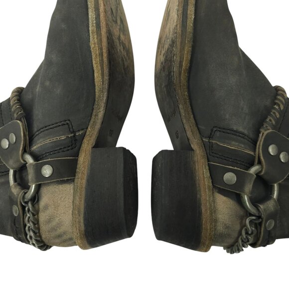 Free People Stony Desert Ankle Boot Womens 6.5 Harness Leather Western Booties - Picture 12 of 16